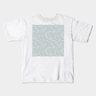 Elegant seamless pattern with flowers, vector illustration Kids T-Shirt